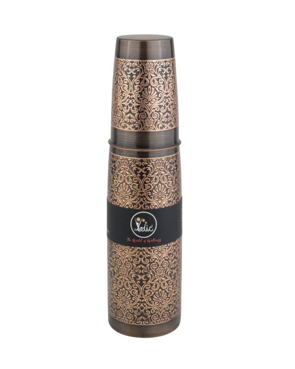Drvedic Copper Jal Glass Bottle - Image 2