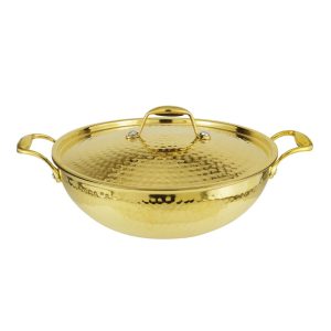 Drvedic Brass Cooking Kadhai