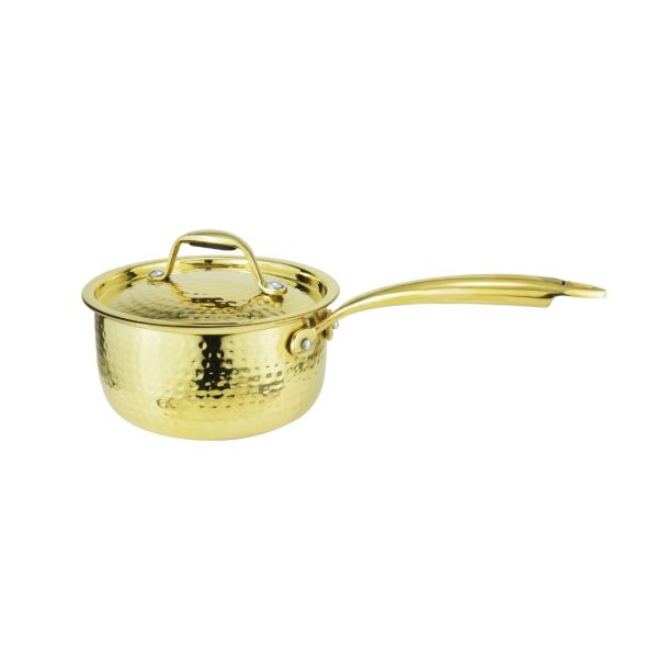 Drvedic Brass Cooking Sauce Pan