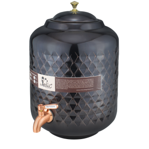 Drvedic Copper Aayurveda Mataka (Antique Diamond)